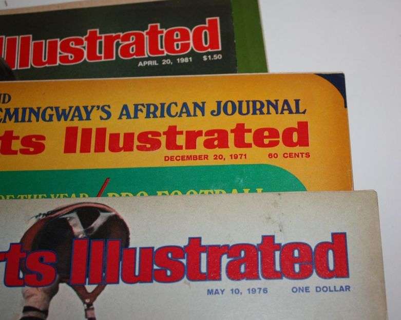 Vintage Sports Illustrated Magazines