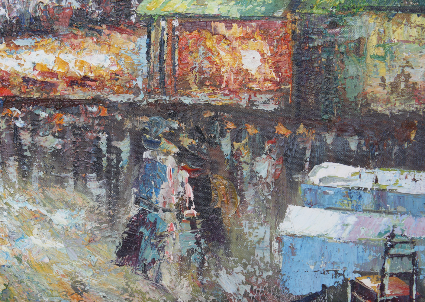 Oil Painting on Canvas