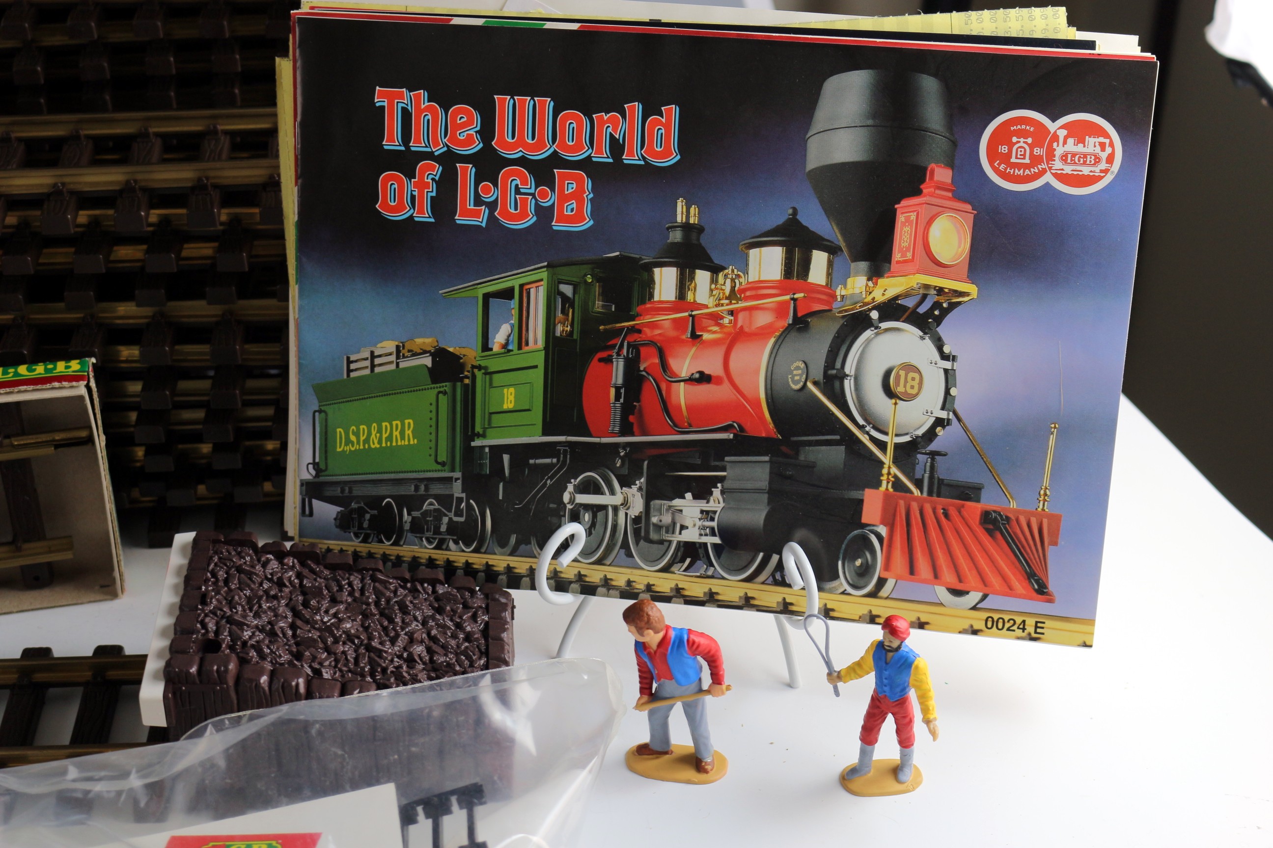 LGB Train Set and Two Circus Cars