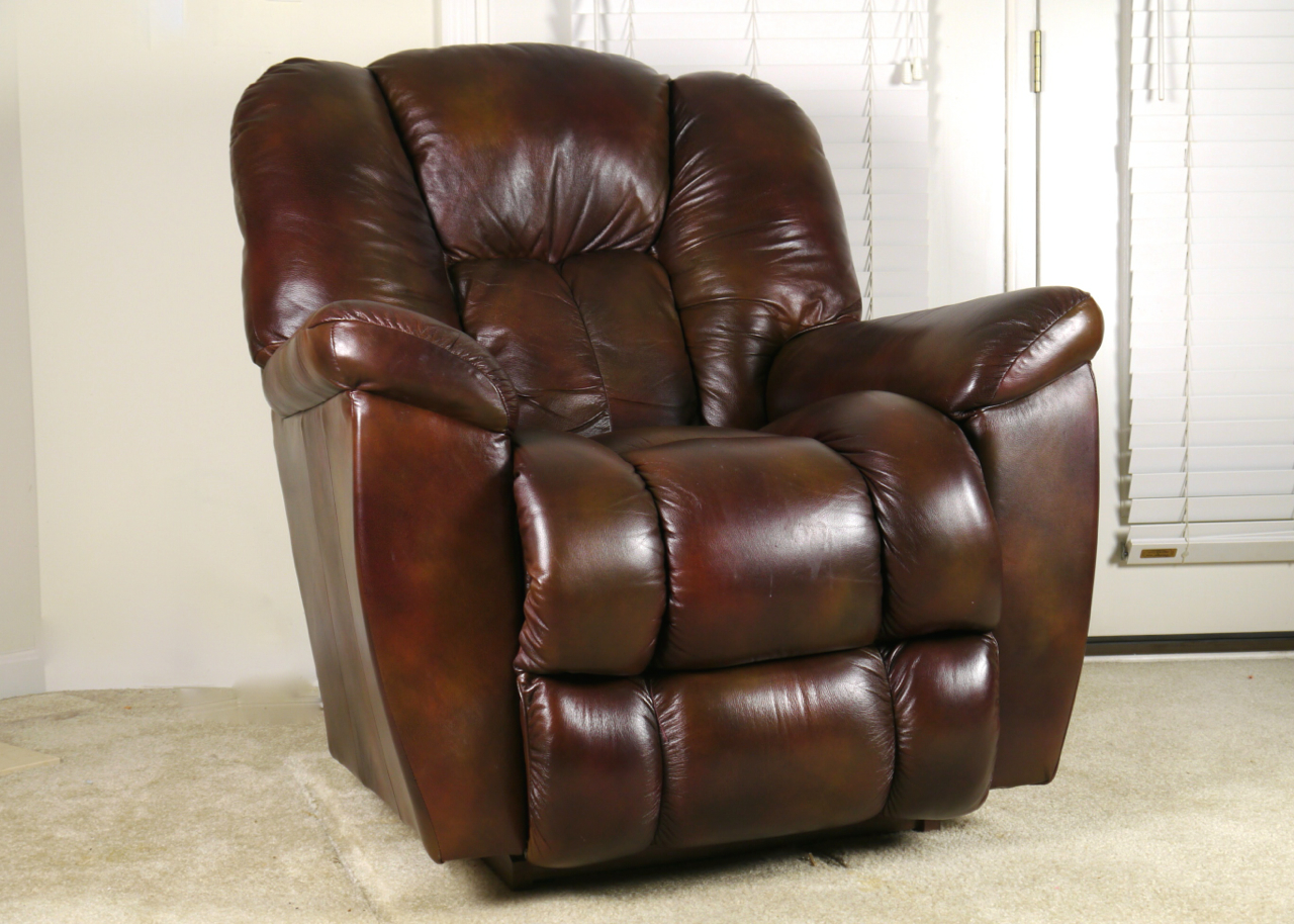 Leather Power Recliner by La-Z-Boy