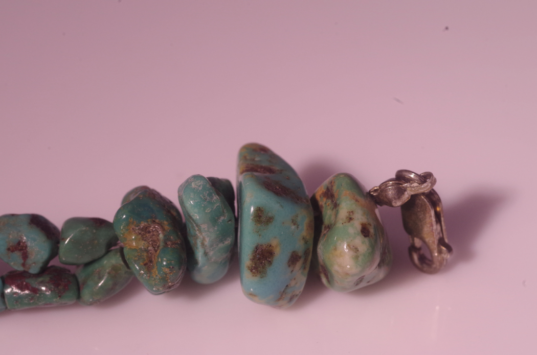 Sterling Silver and Turquoise Bracelet and Earrings