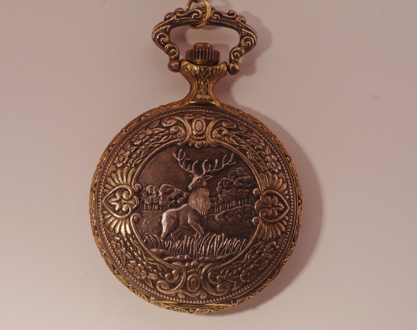 Vintage Swiss Made Majestron Quartz Pocket Watch