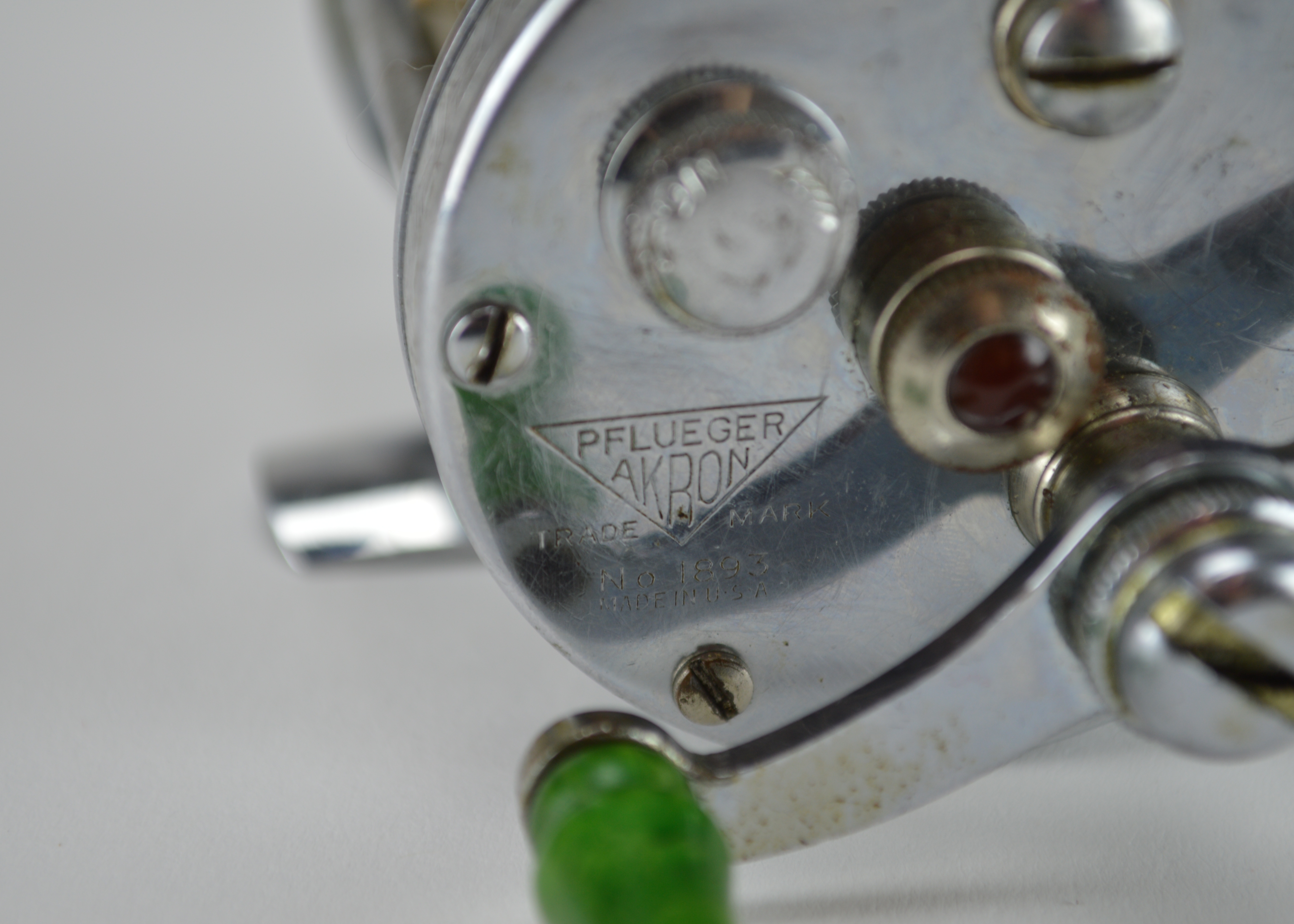 Vintage Pflueger Akron 1893 Fishing Reel