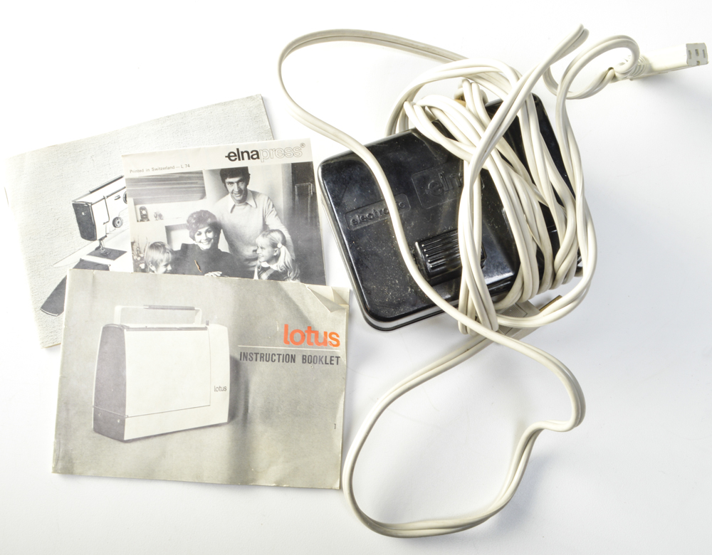 Elna Lotus ZZ Portable Sewing Machine