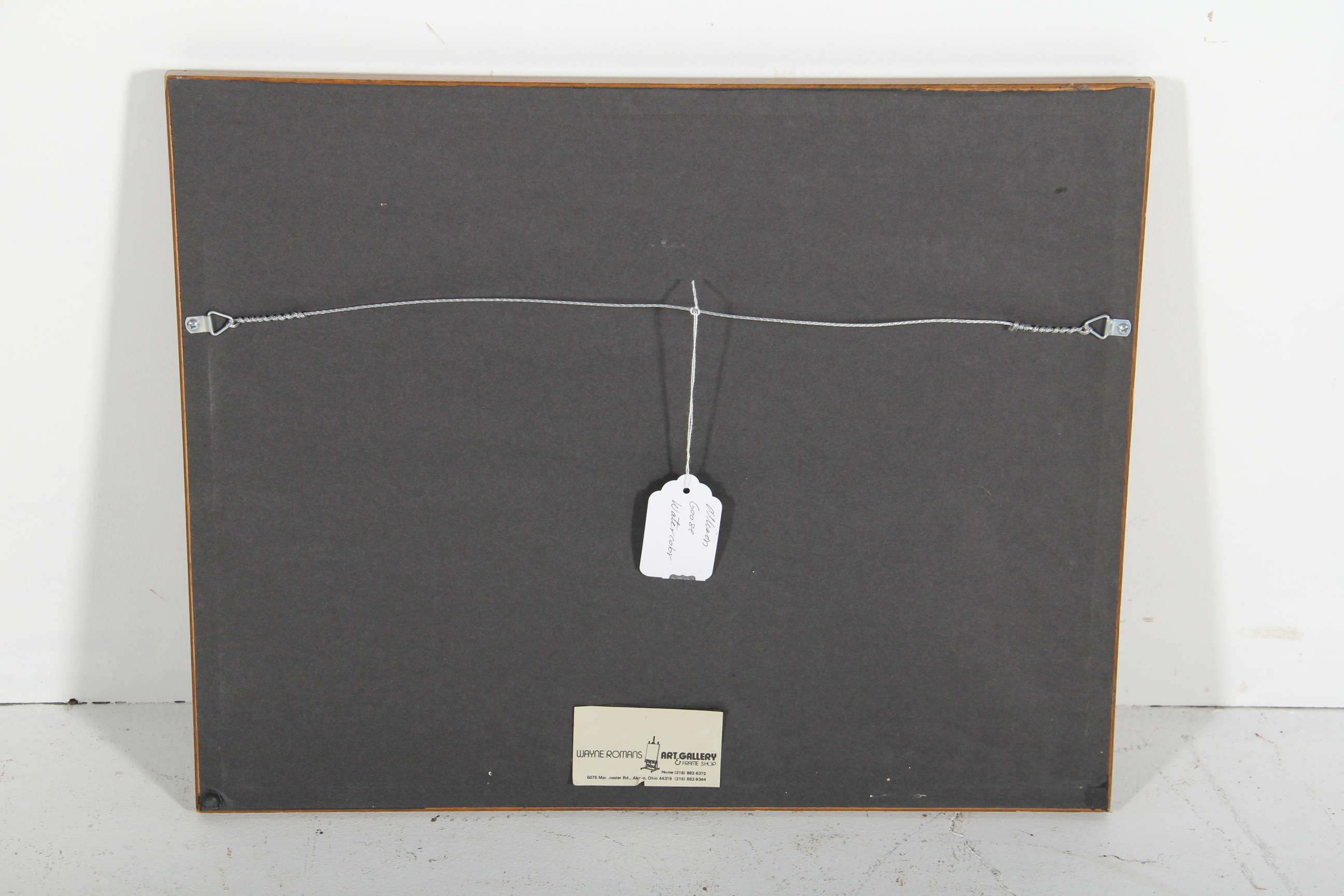 Canada Geese Original Watercolor Painting by Wayne Romans