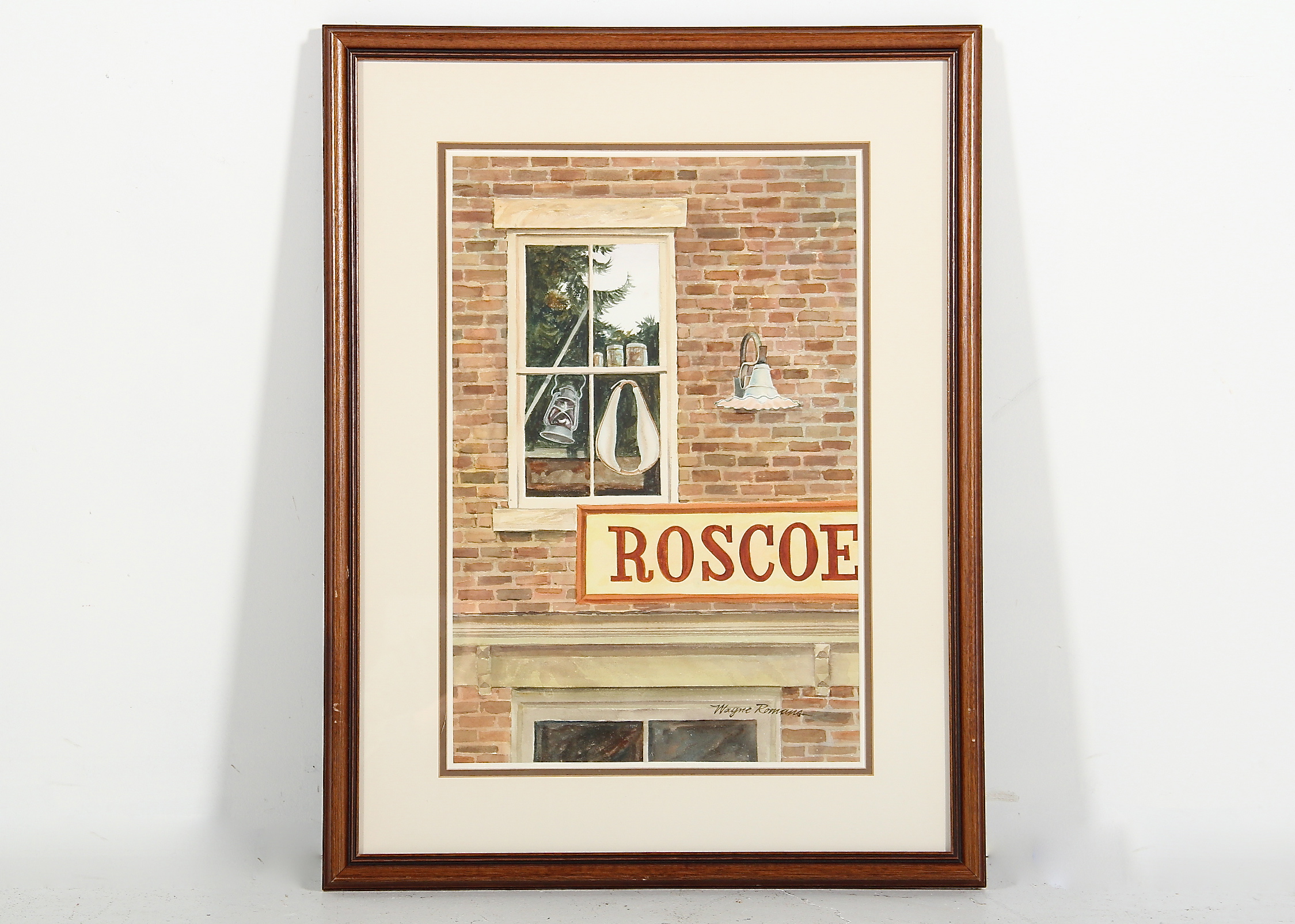 "Roscoe General Store" Original Painting by Wayne Romans