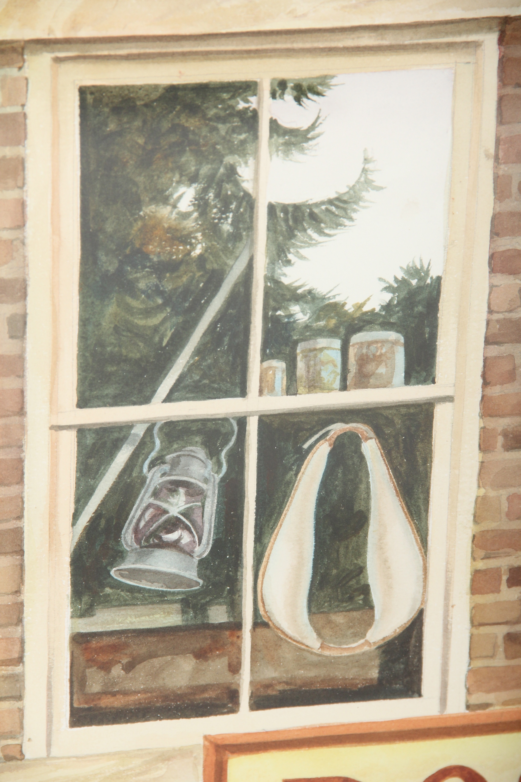 "Roscoe General Store" Original Painting by Wayne Romans