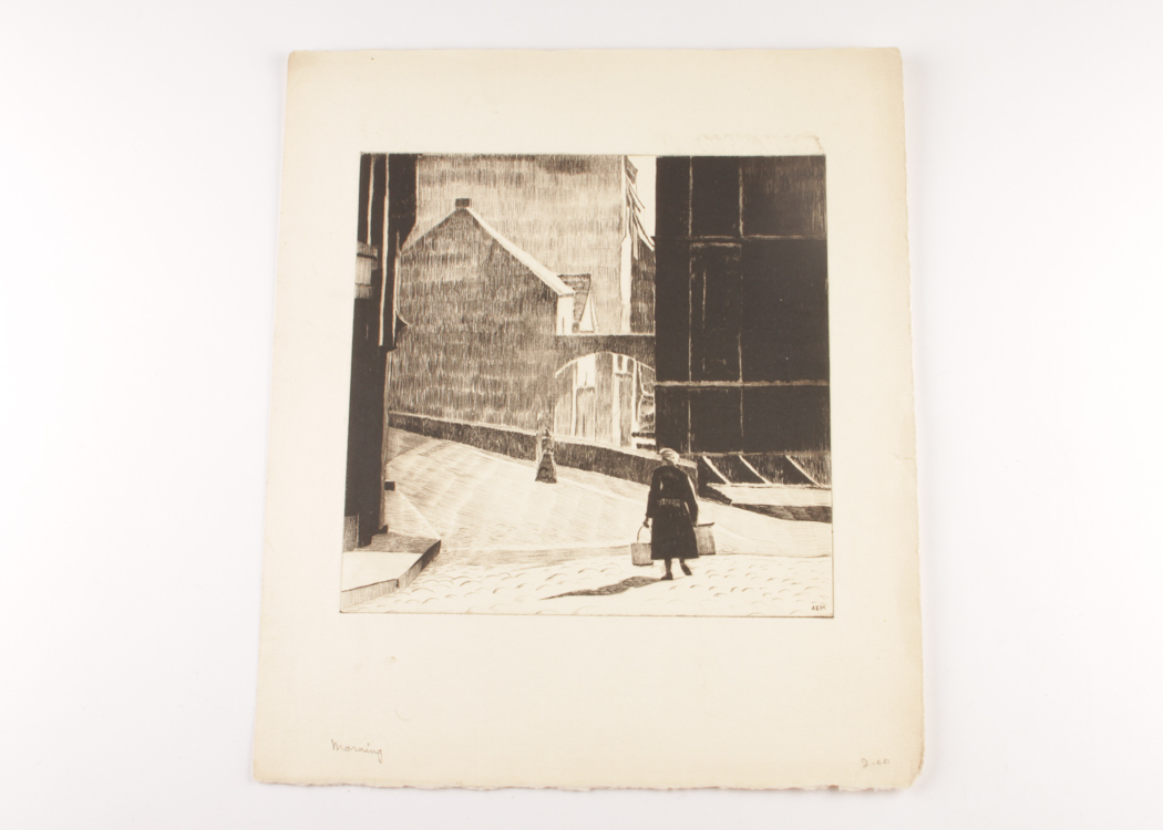 Graeme Mitchell Original Dry Point Etching