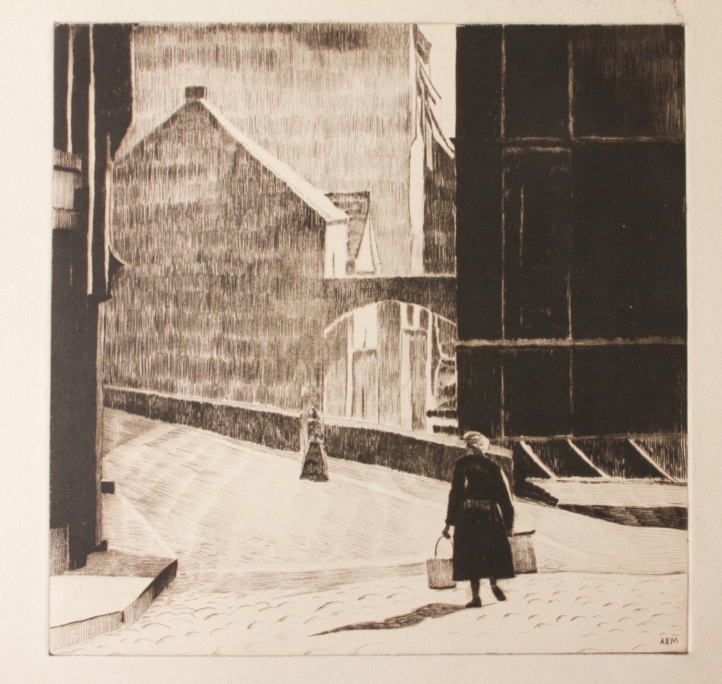 Graeme Mitchell Original Dry Point Etching