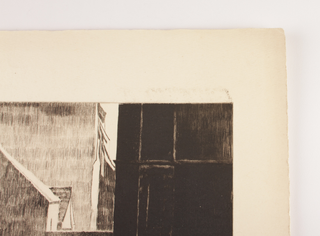 Graeme Mitchell Original Dry Point Etching