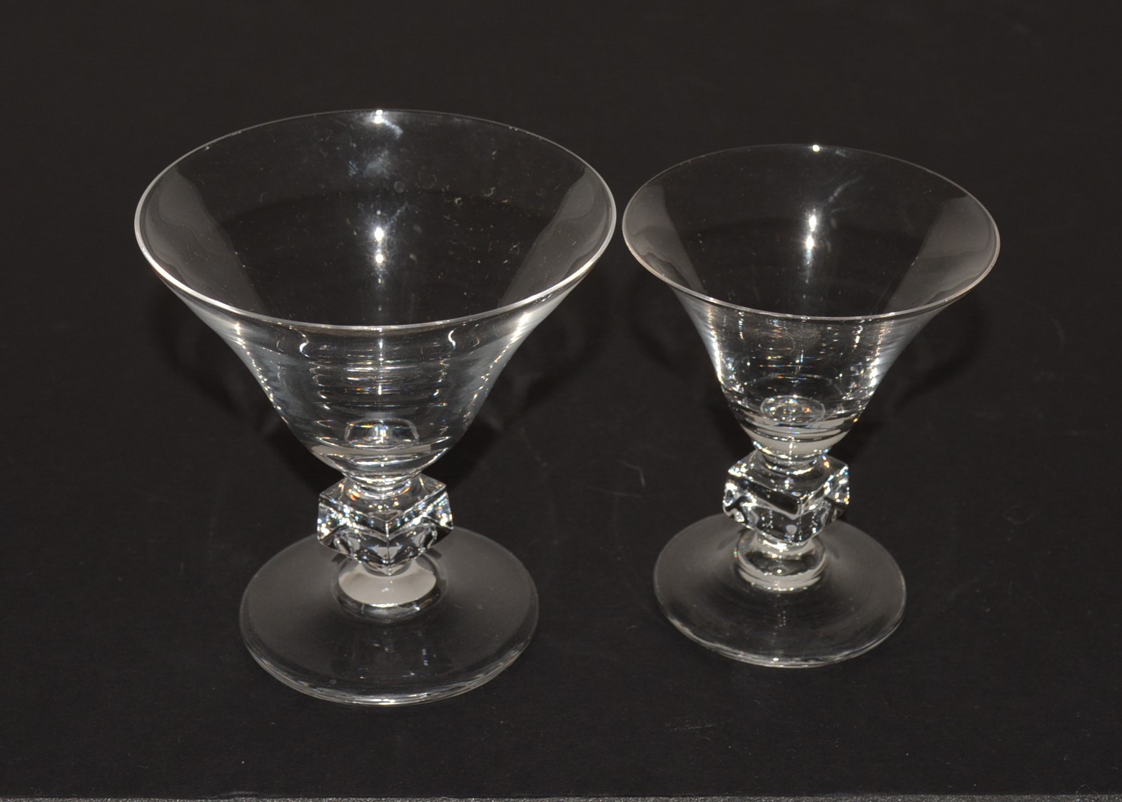 Collection of Champagne, Liqueur and Dessert Glasses