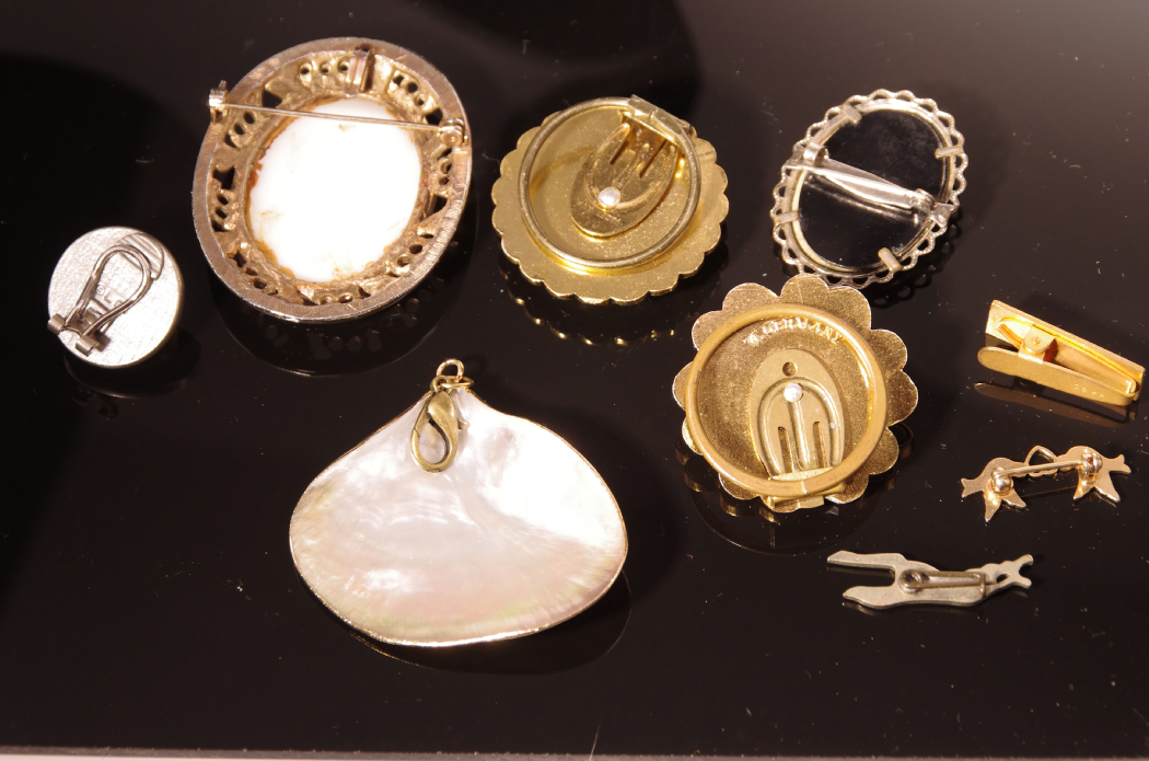 Antique Pins, Pendants and Scarf Clips
