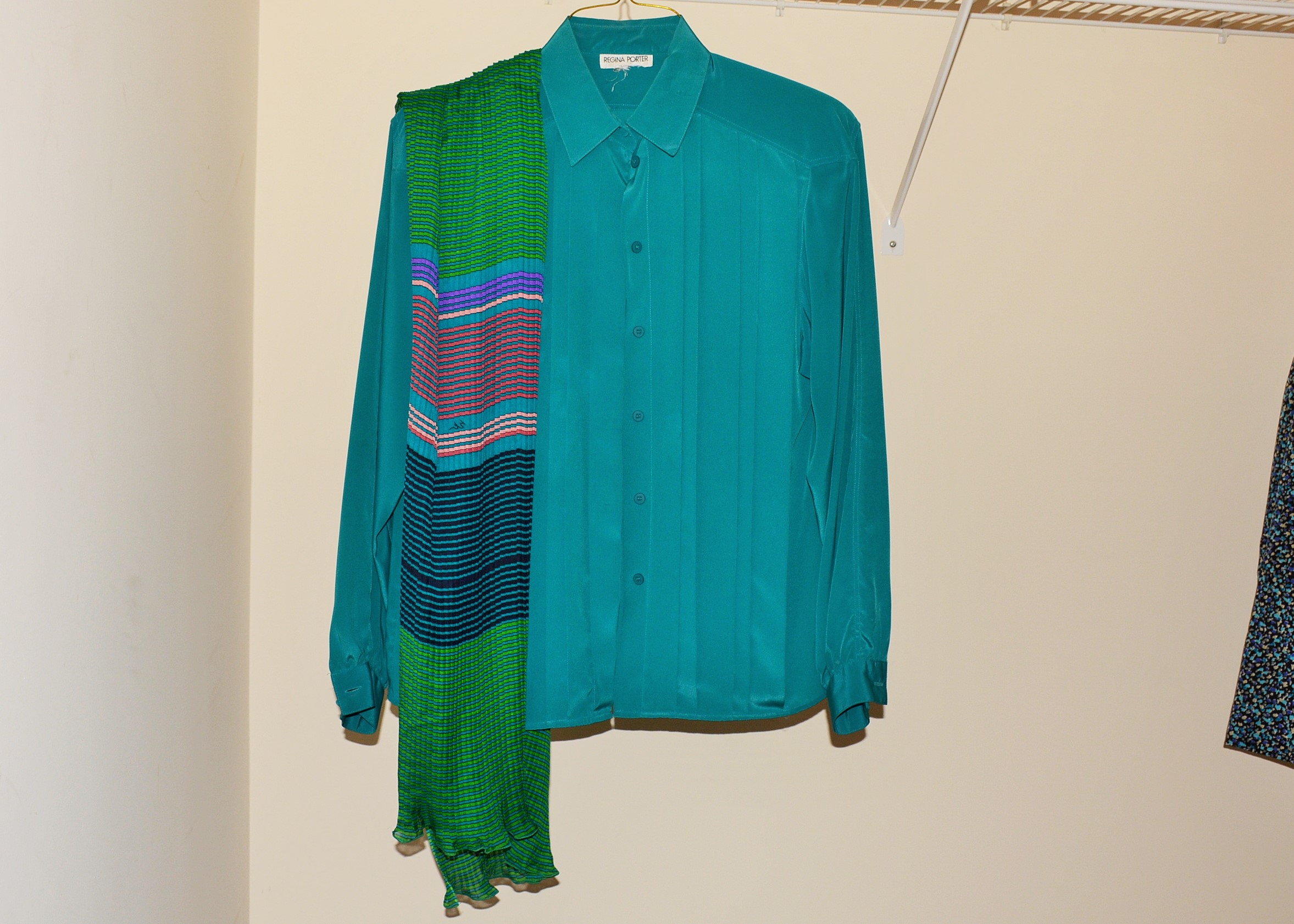 Jewel Tone Silk Clothing Collection