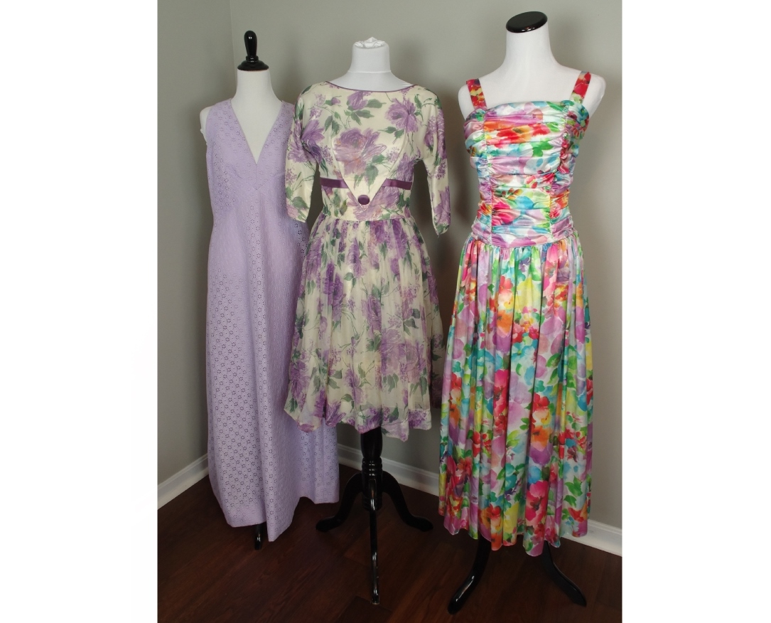 Collection of Formal Vintage Dresses