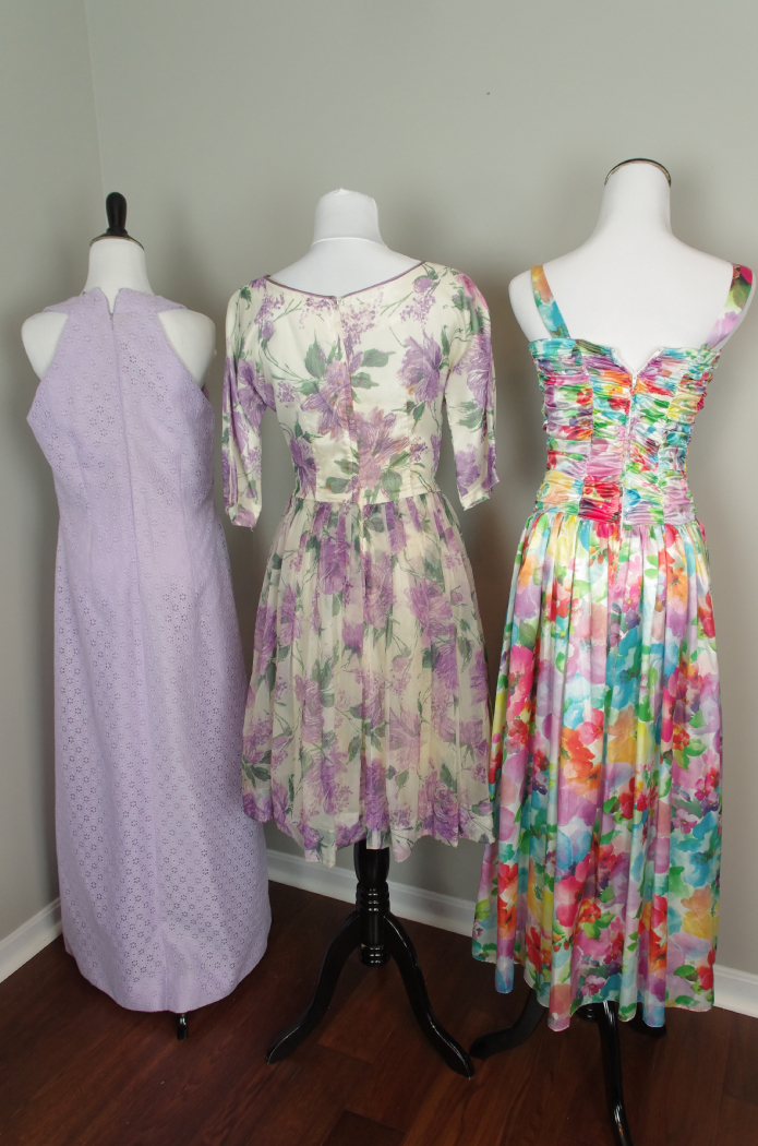 Collection of Formal Vintage Dresses