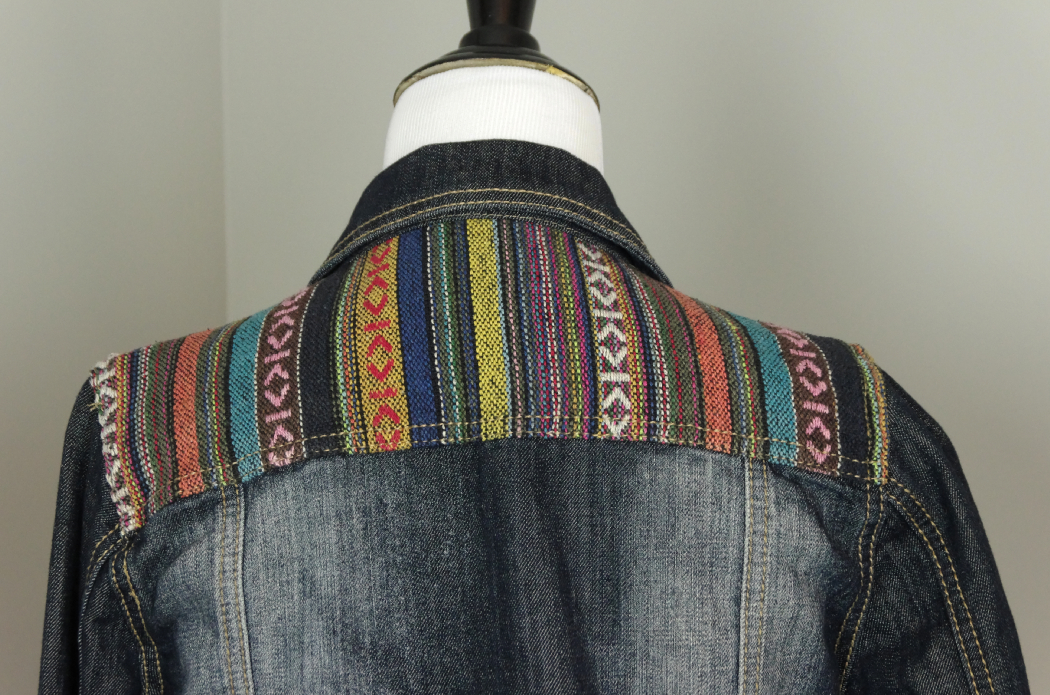 Designer Denim Outfit with Svetlana Skirt and Hot Kiss Jacket