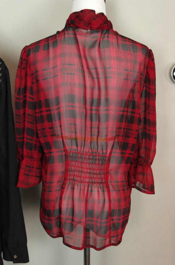 Vintage Clothing in Red and Black