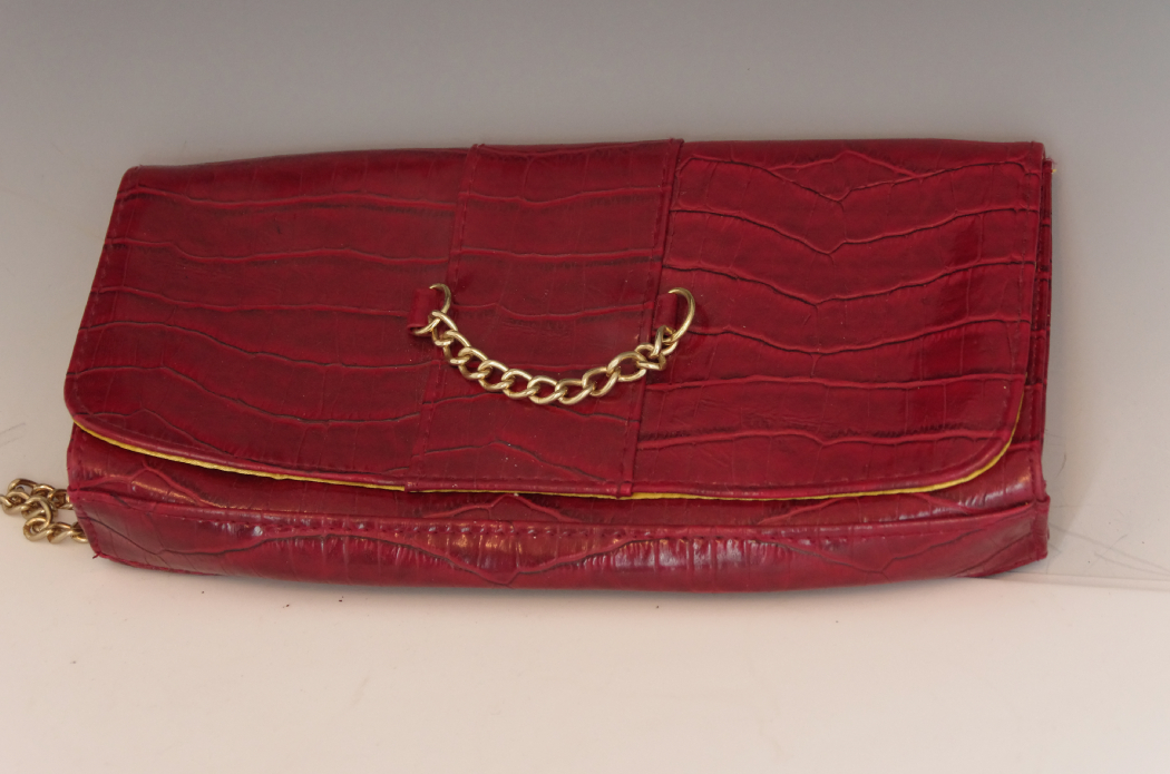 Vintage Clothing in Red and Black