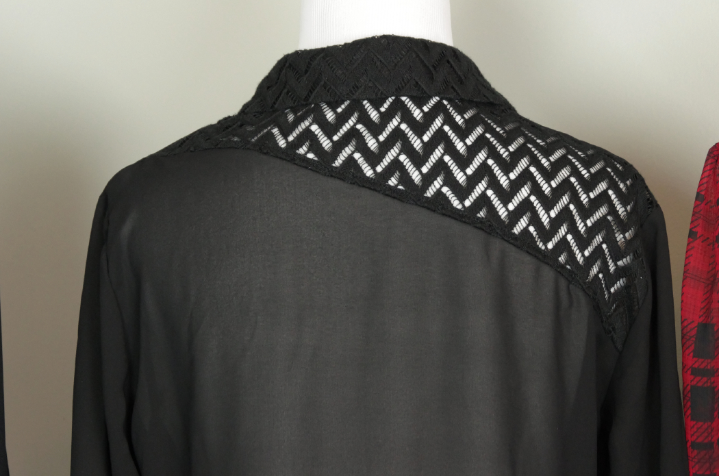 Vintage Clothing in Red and Black