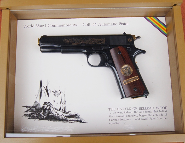 WWI 1911 "Battle of Bellau Wood" Commemorative Colt .45 Pistol