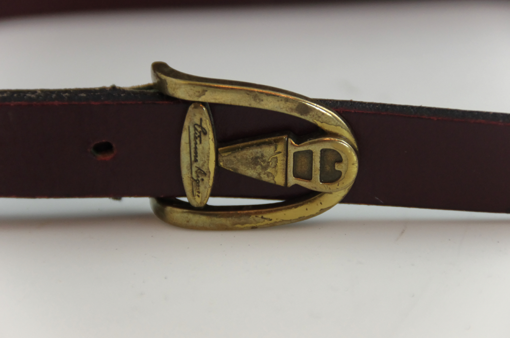 Etienne Aigners Designer Handbag and Matching Belt