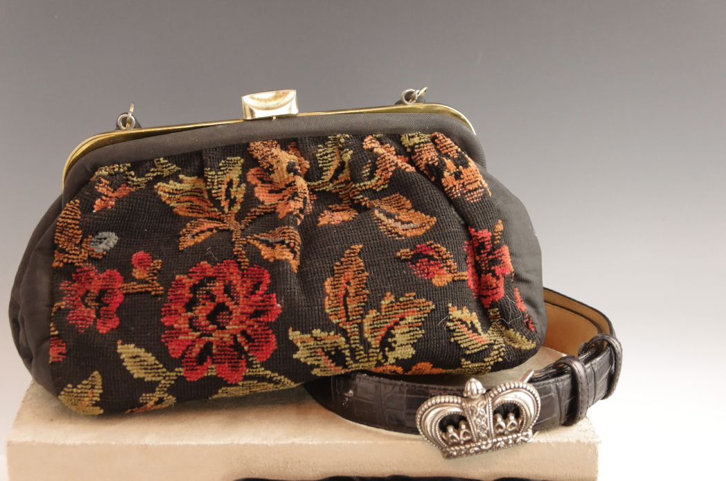 Vintage Purse and Belts Including Brighton Belt