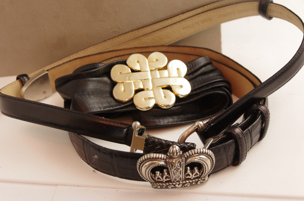 Vintage Purse and Belts Including Brighton Belt