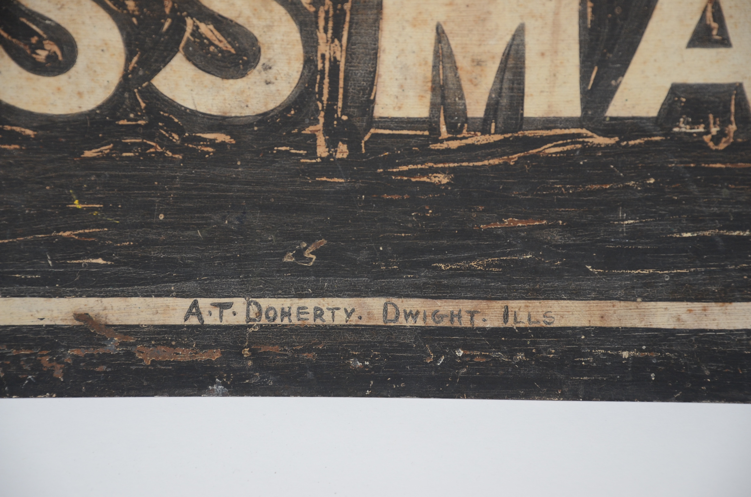 Pair of Vintage Seamstress/Tailor Signs