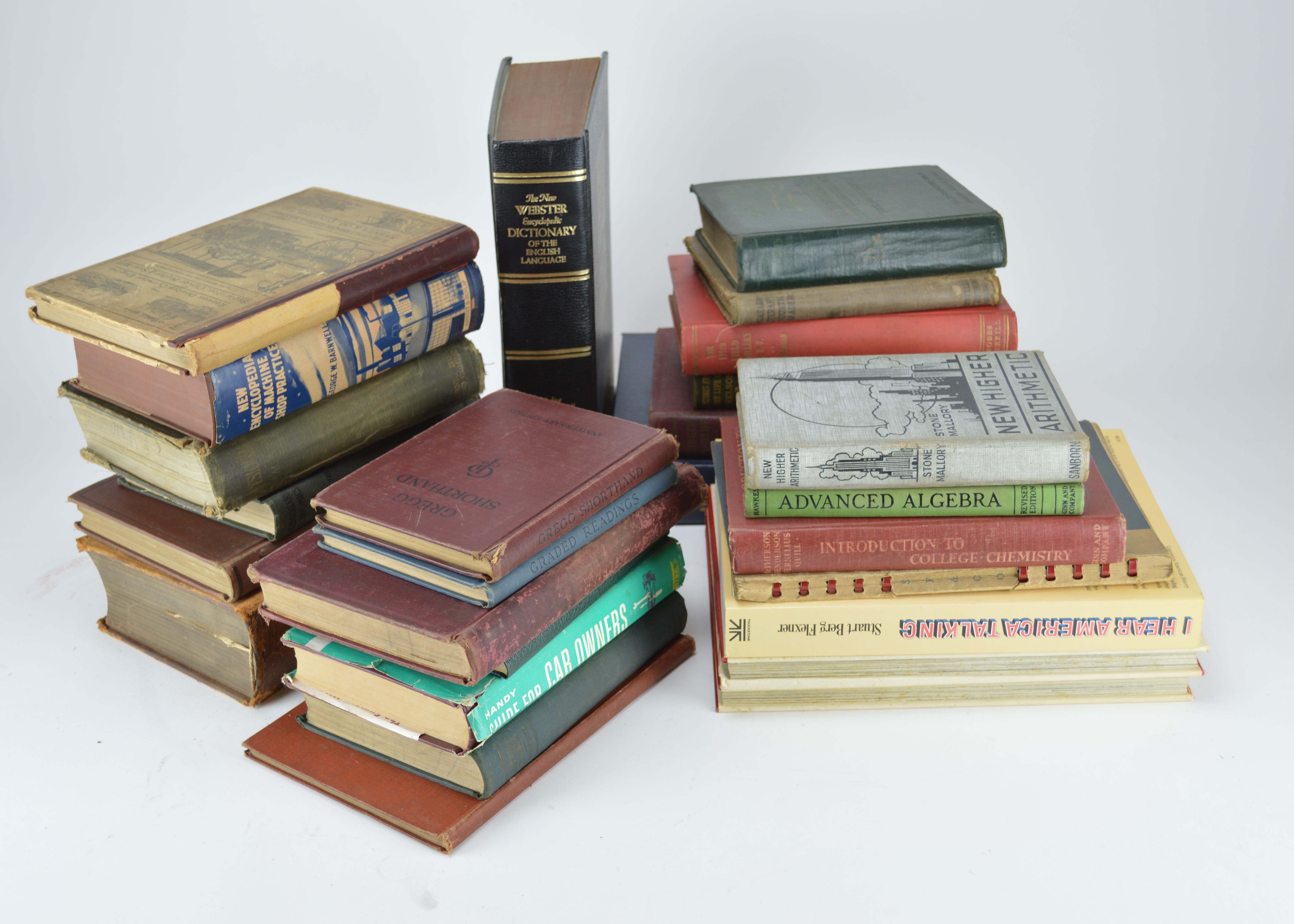 Educational Collection of Vintage Books