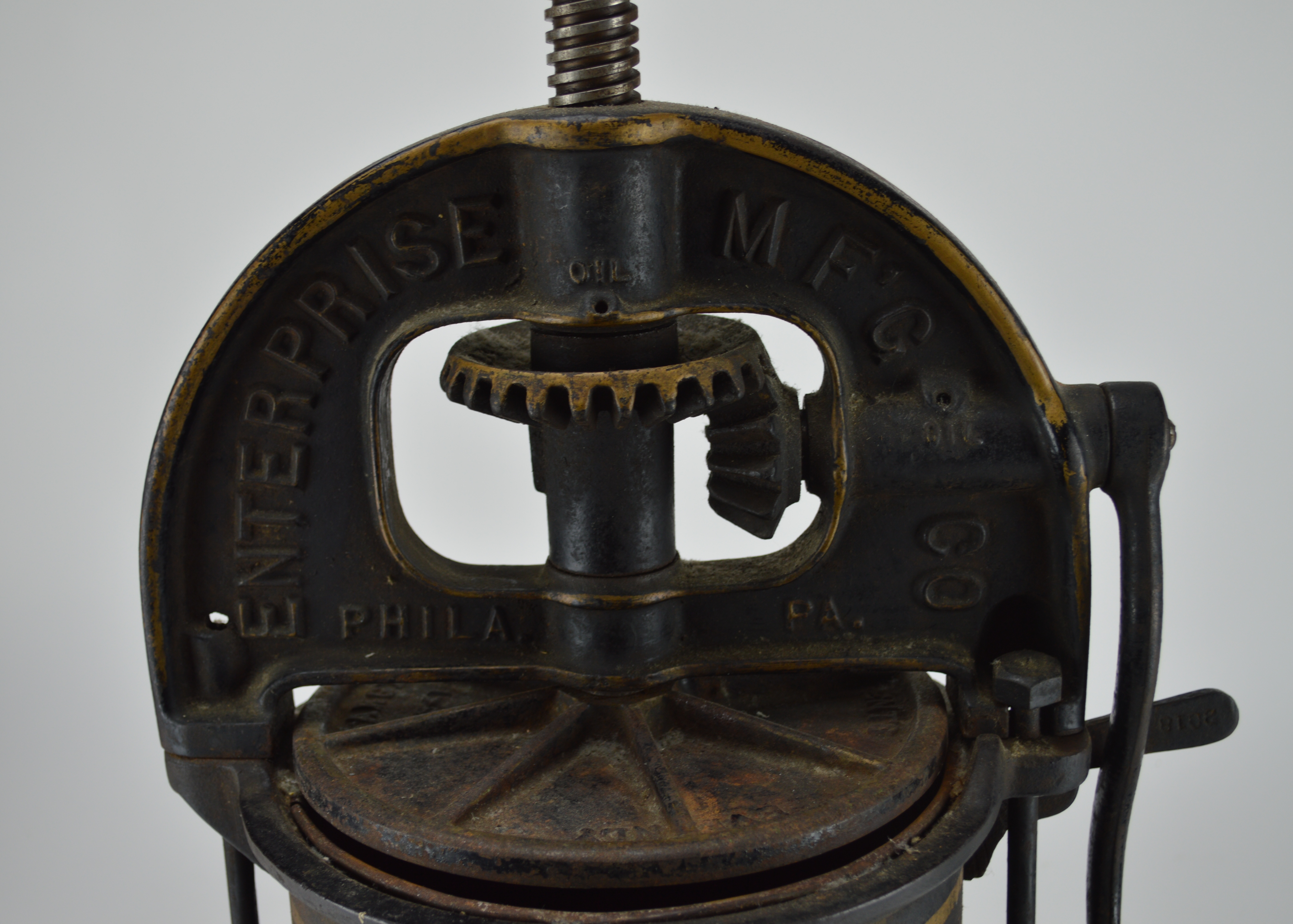 Vintage Enterprise Fruit Press and Sausage Stuffer