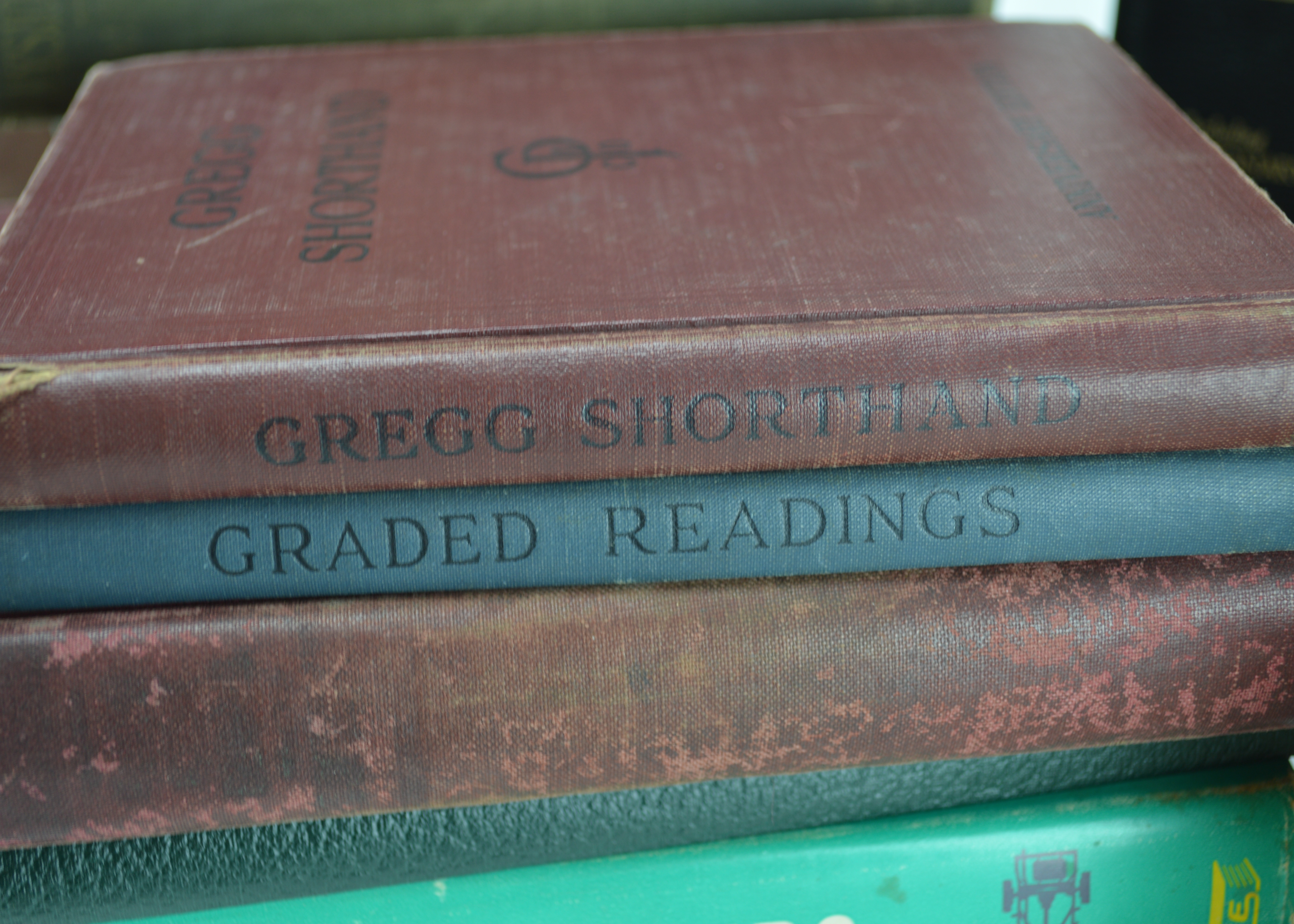 Educational Collection of Vintage Books