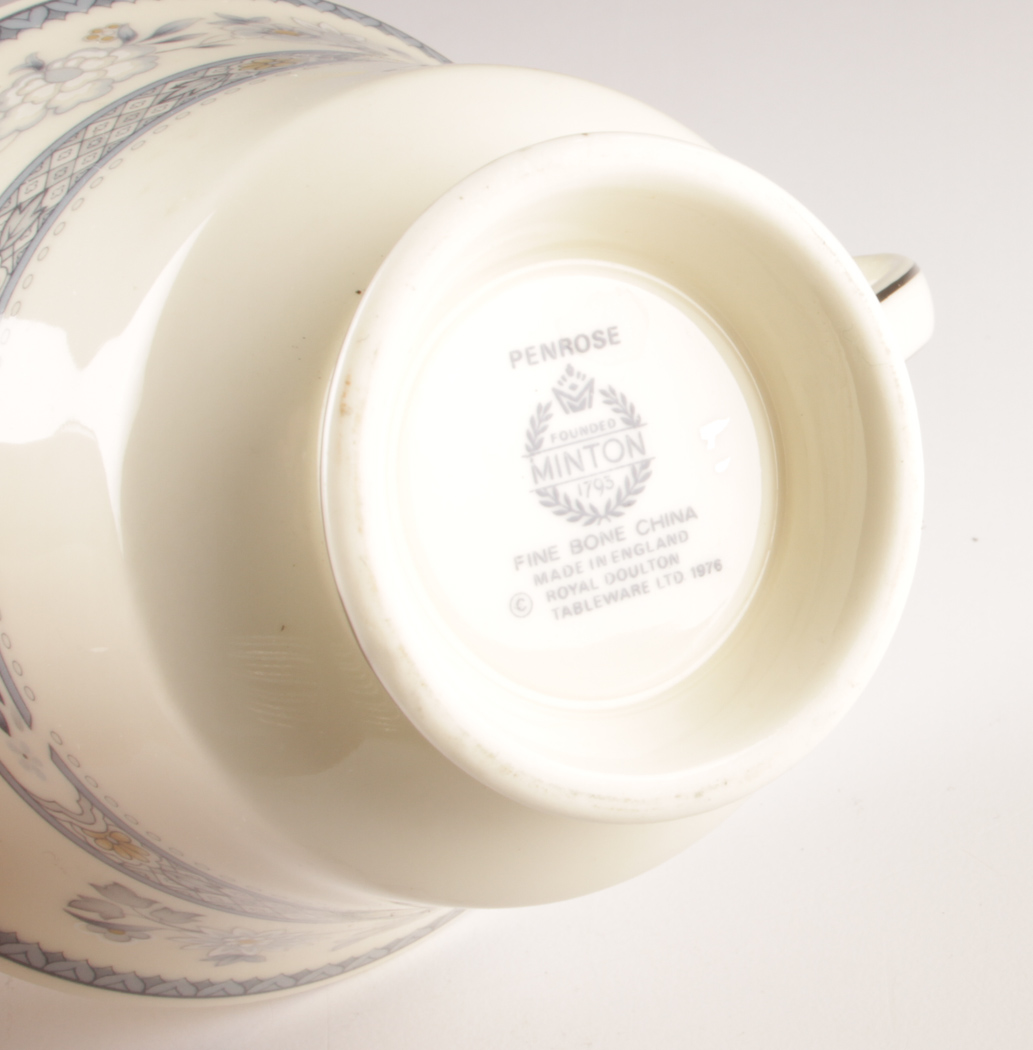 1976 Penrose Minton Royal Doulton Fine Bone China Tableware