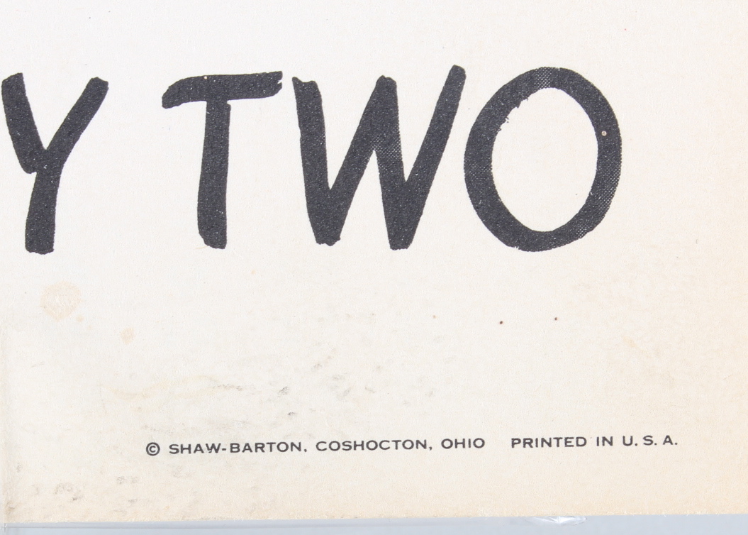 Mac Therson 1952 "Studio Secrets" Pin-up Calendar