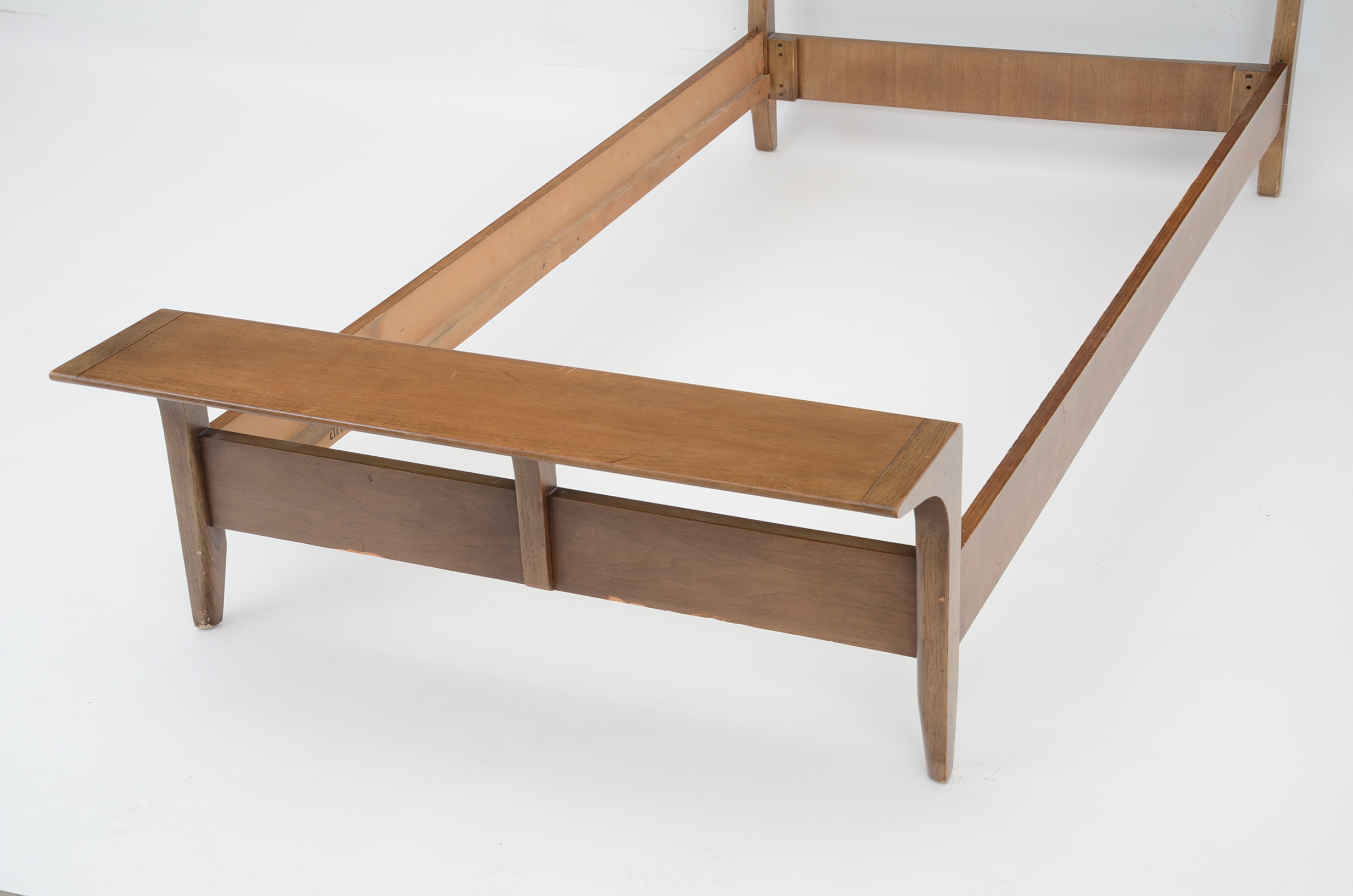 Mid-Century Twin Bed