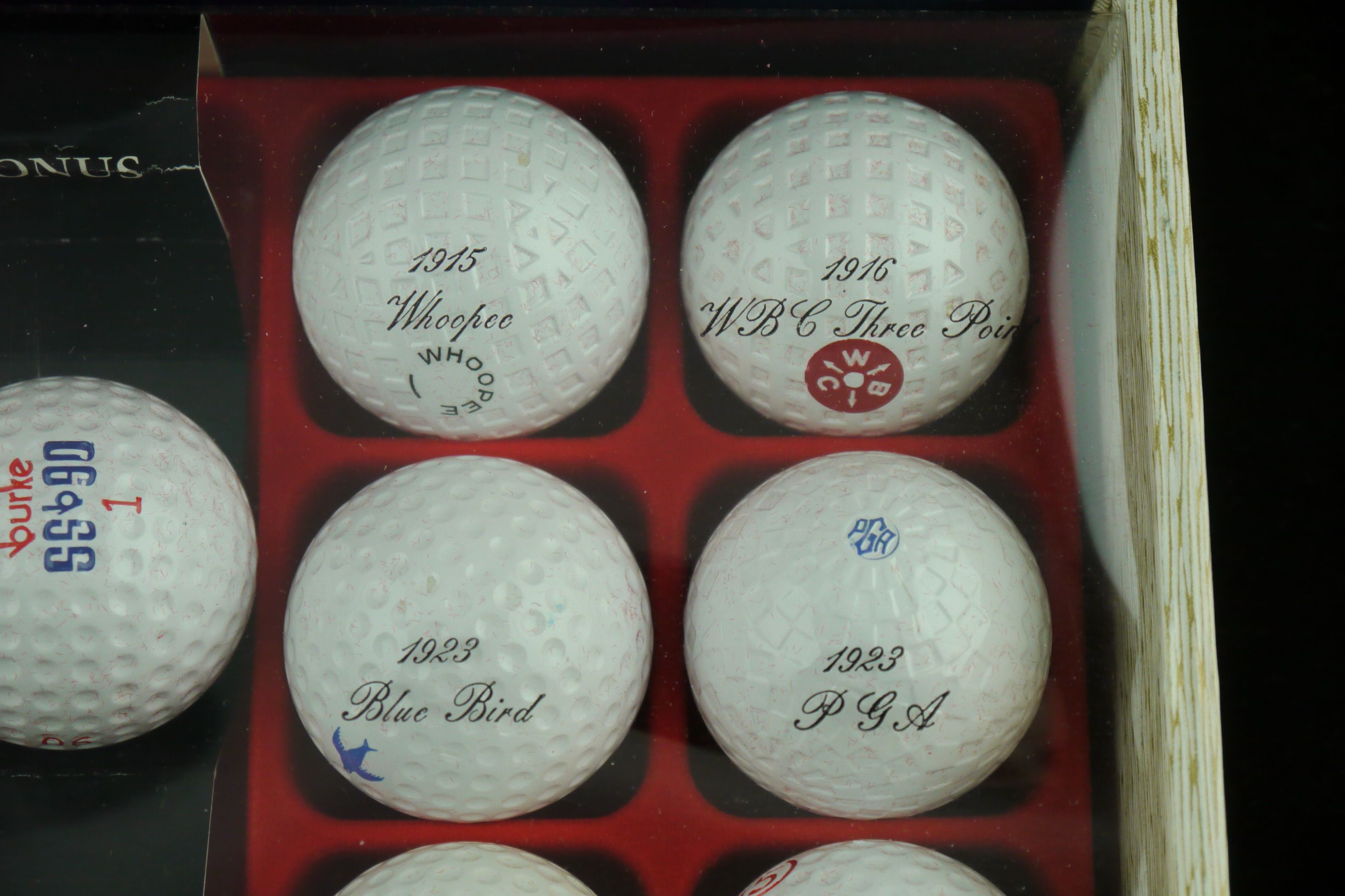 Replica 1899-1939 Golf Ball Collection