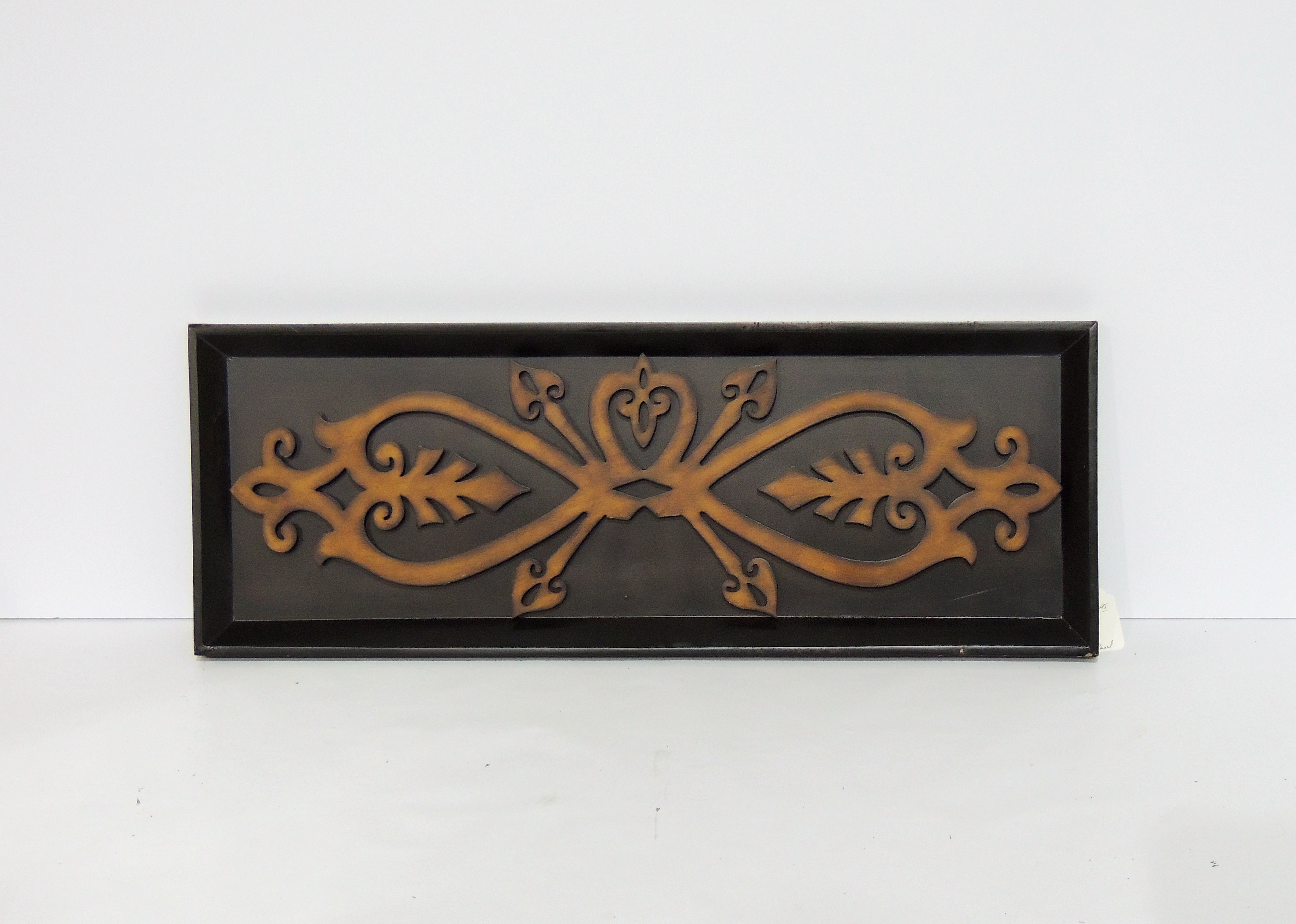 Wood Recessed Wall Art Piece