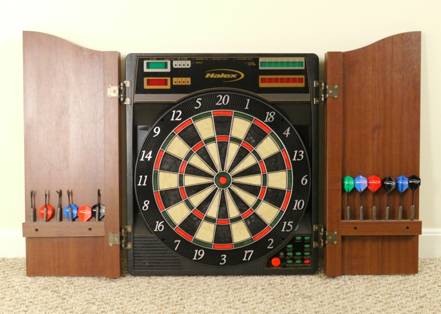 Halex bristletech electronic dart board deals