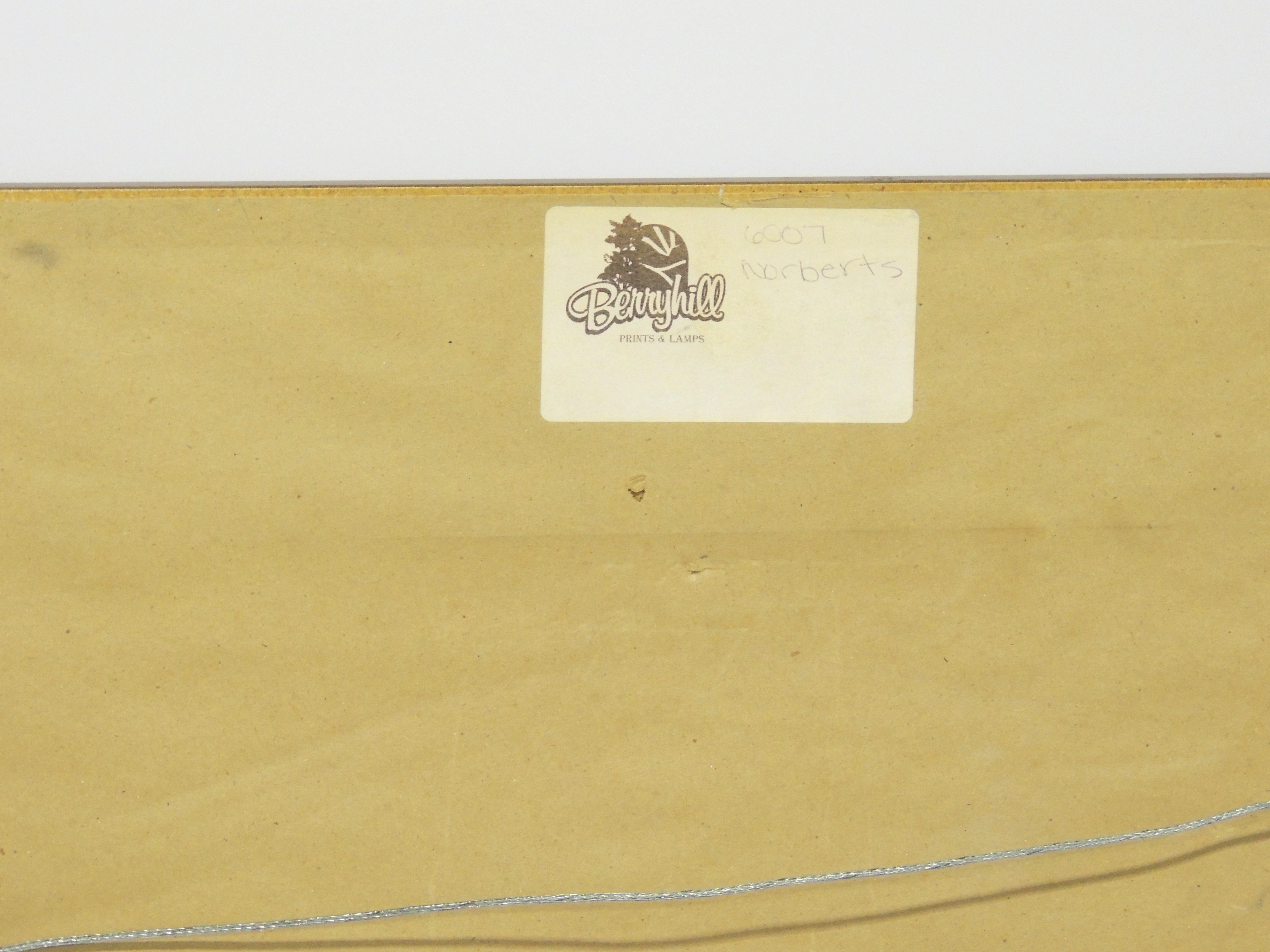 Framed Modern Print of Vintage Suitcases