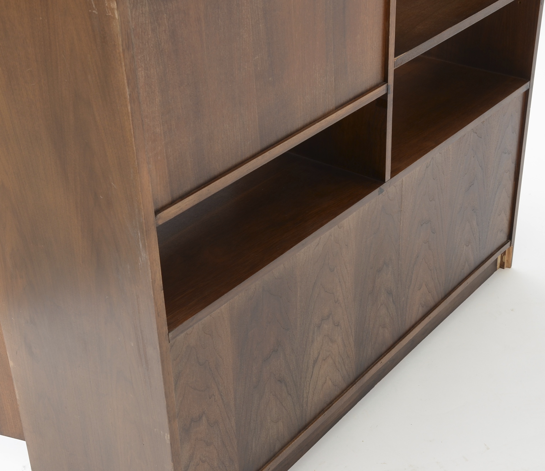 Danish Modern Walnut Bookcase
