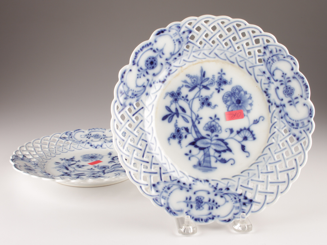 Meissen and KPM Blue Onion Pattern China