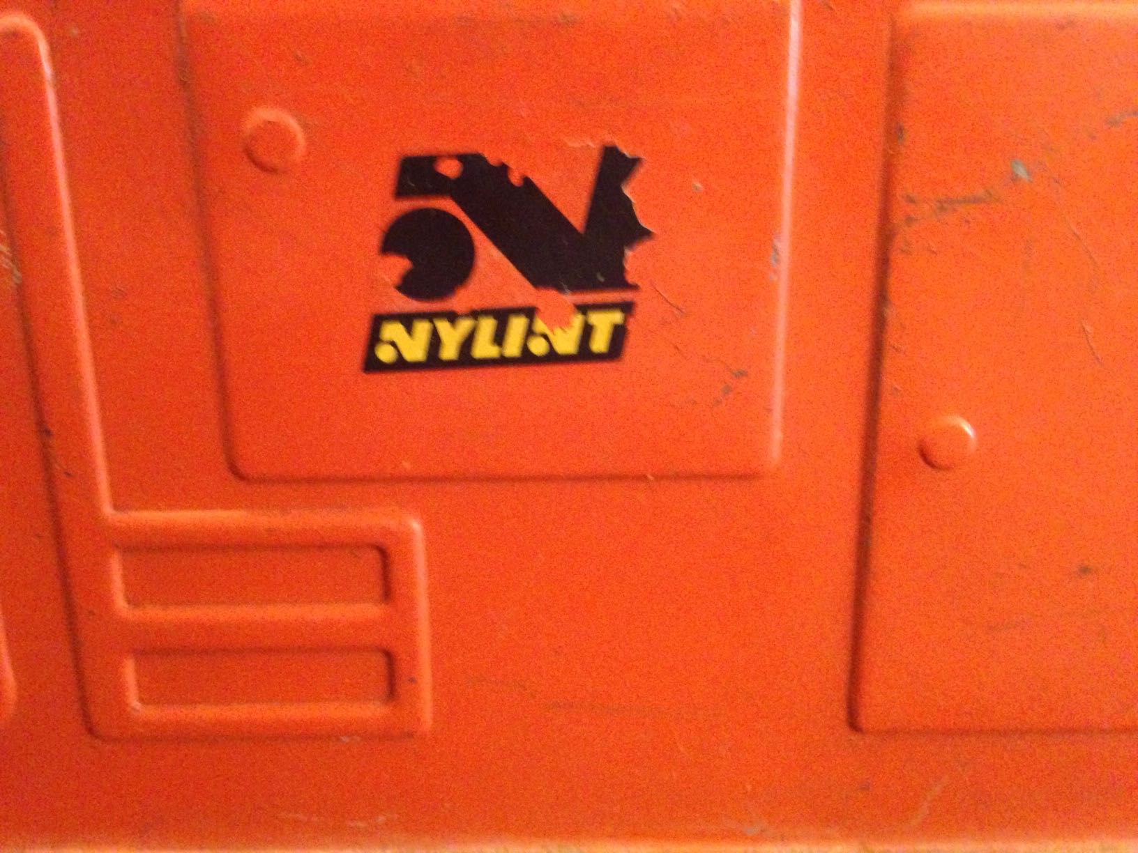 Vintage Nylint Metal Steam Shovel