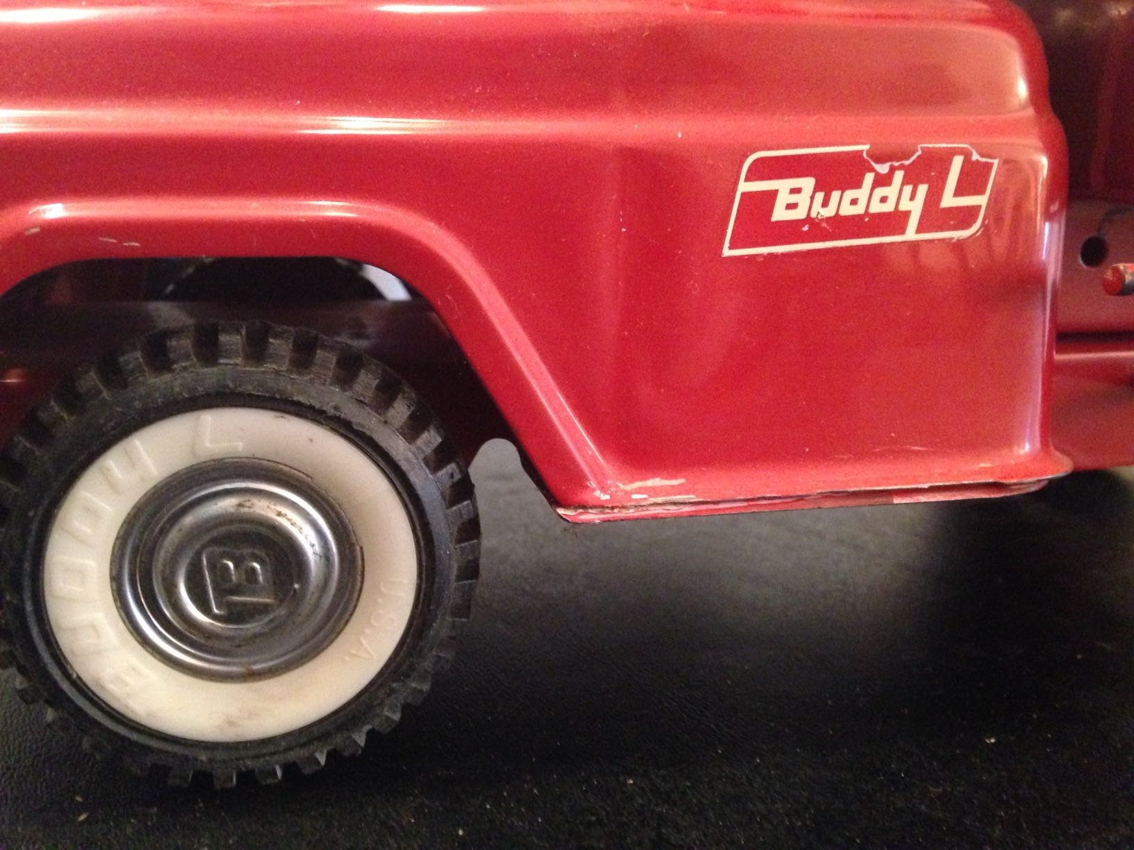 Vintage Buddy L Ford Model Dump Truck