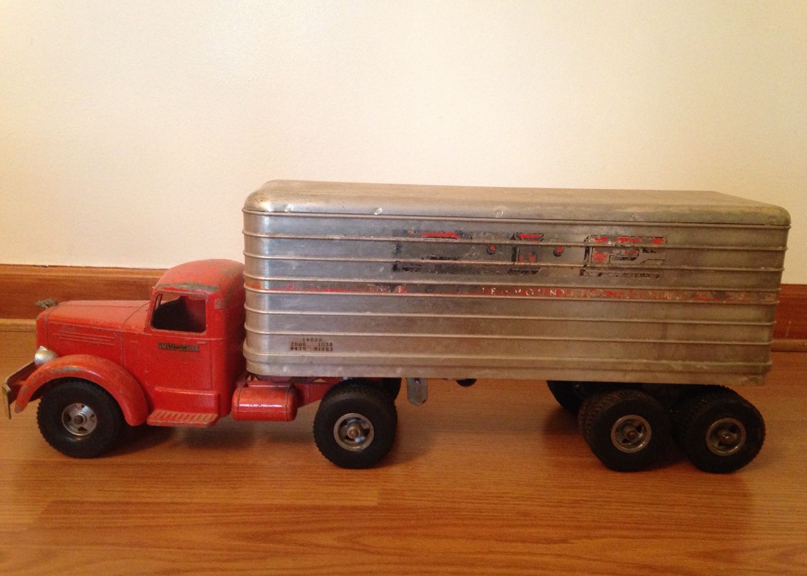 Smith Miller Pressed Steel Mac Tractor Trailer Truck