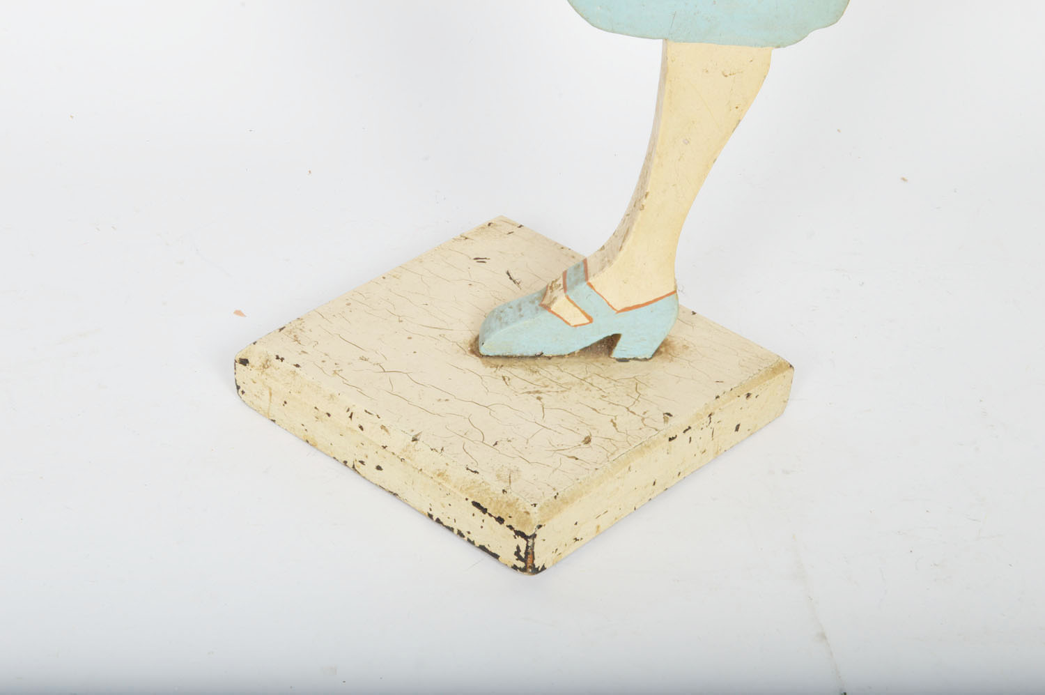 Wooden Maid with Tray