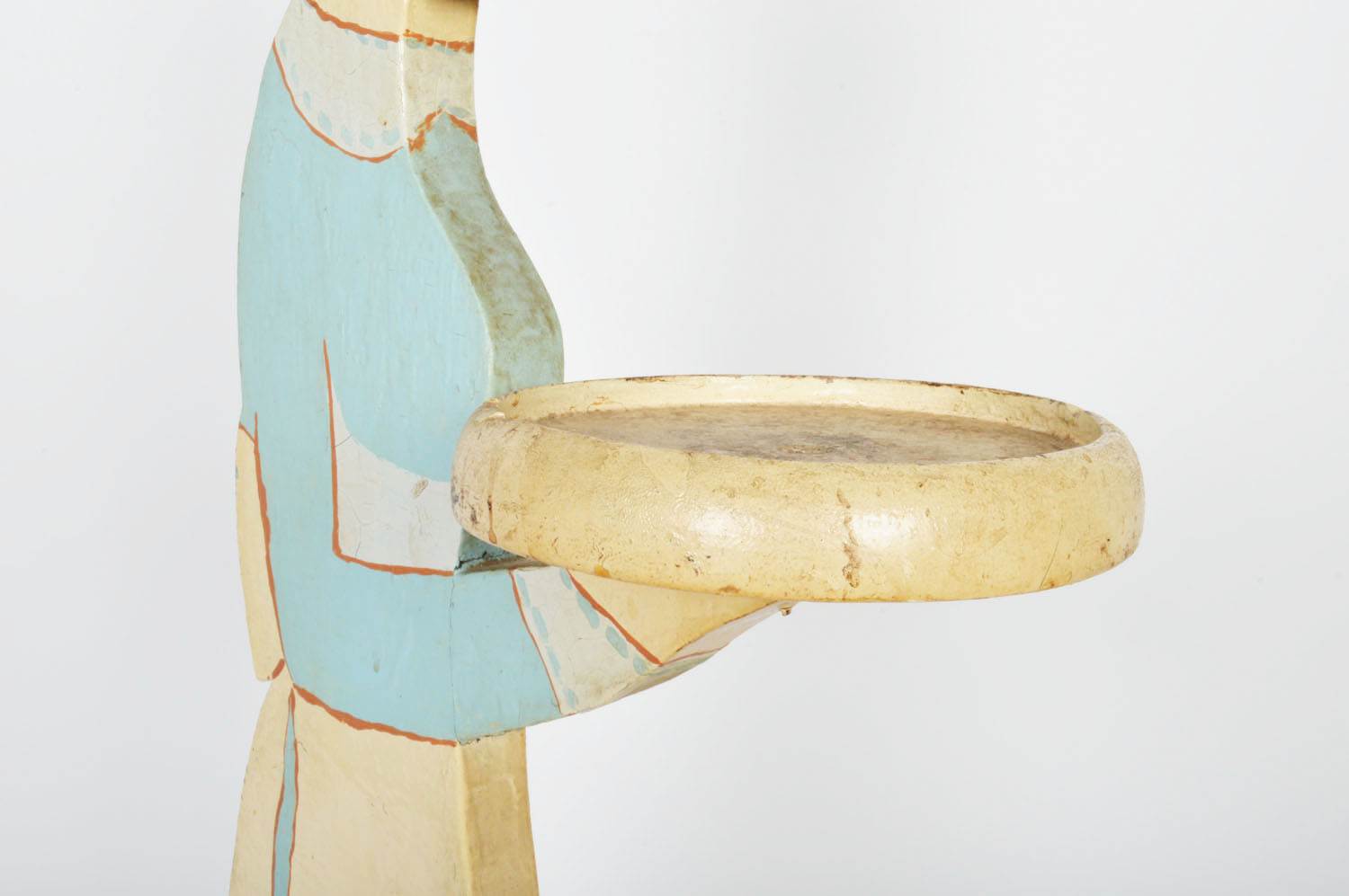 Wooden Maid with Tray