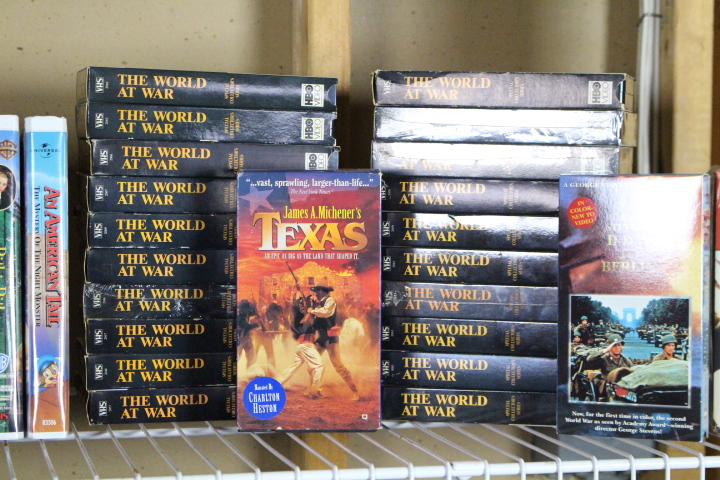 70+ VHS World at War, Korean War, National Geographic & More