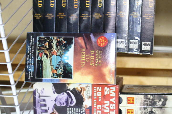 70+ VHS World at War, Korean War, National Geographic & More