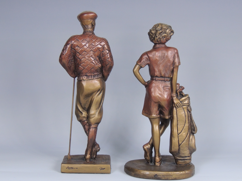 Golf Figurines by Austin Sculpture