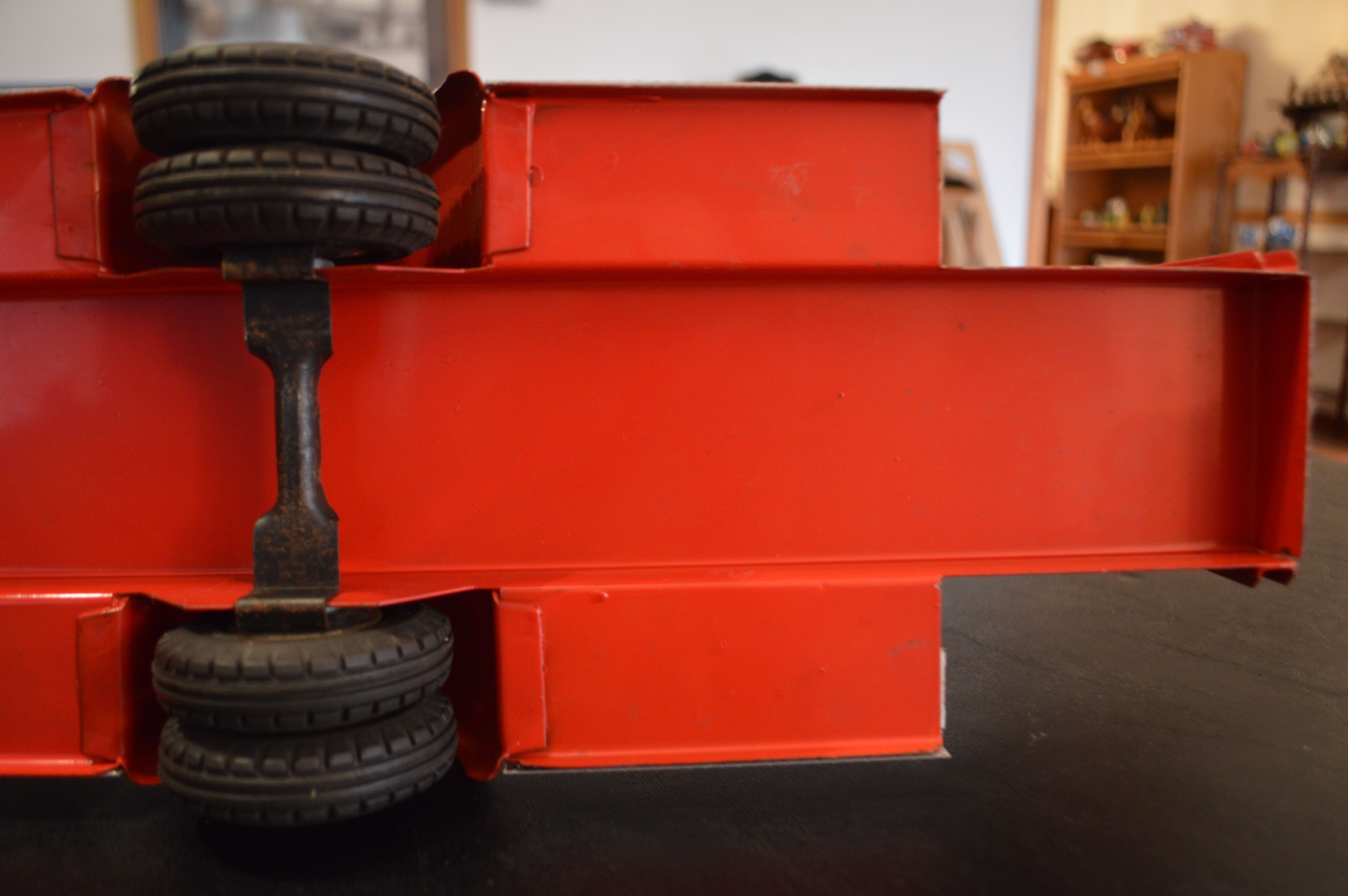 Vintage Doepke Mobile Toys Metal Fire Truck