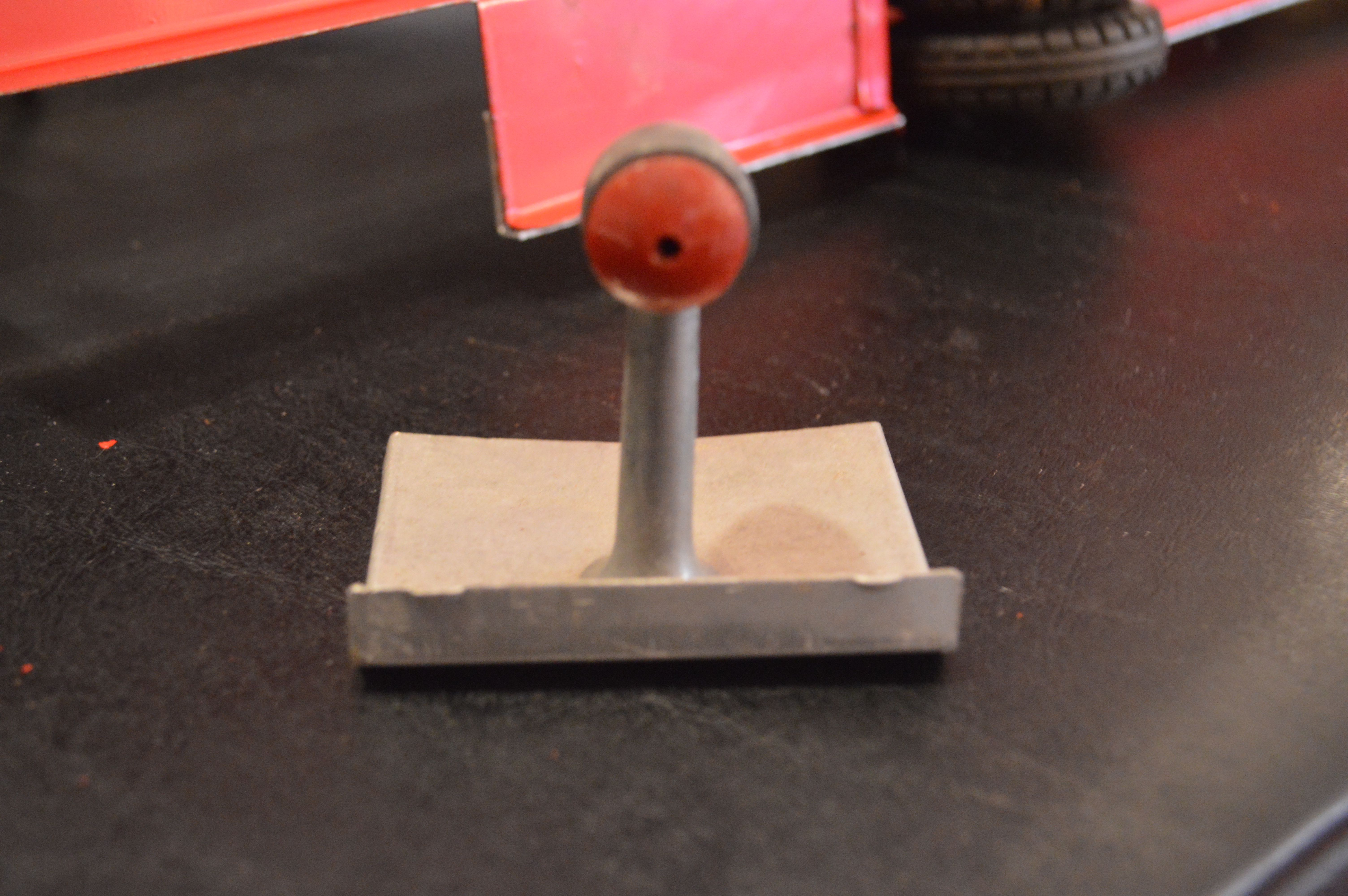 Vintage Doepke Mobile Toys Metal Fire Truck